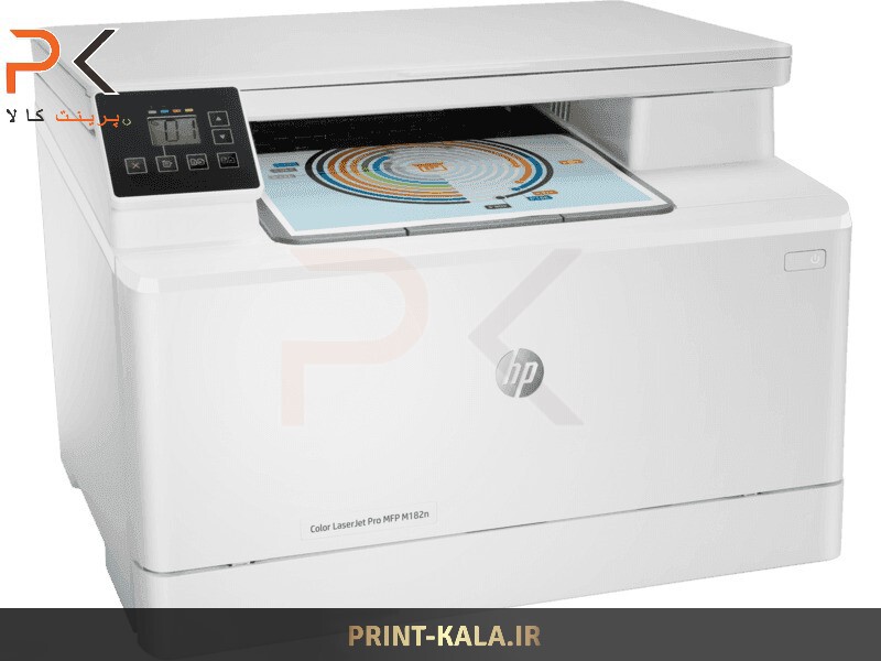  پرینتر چندکاره لیزری رنگی اچ پی مدل LaserJet Pro MFP M182n 