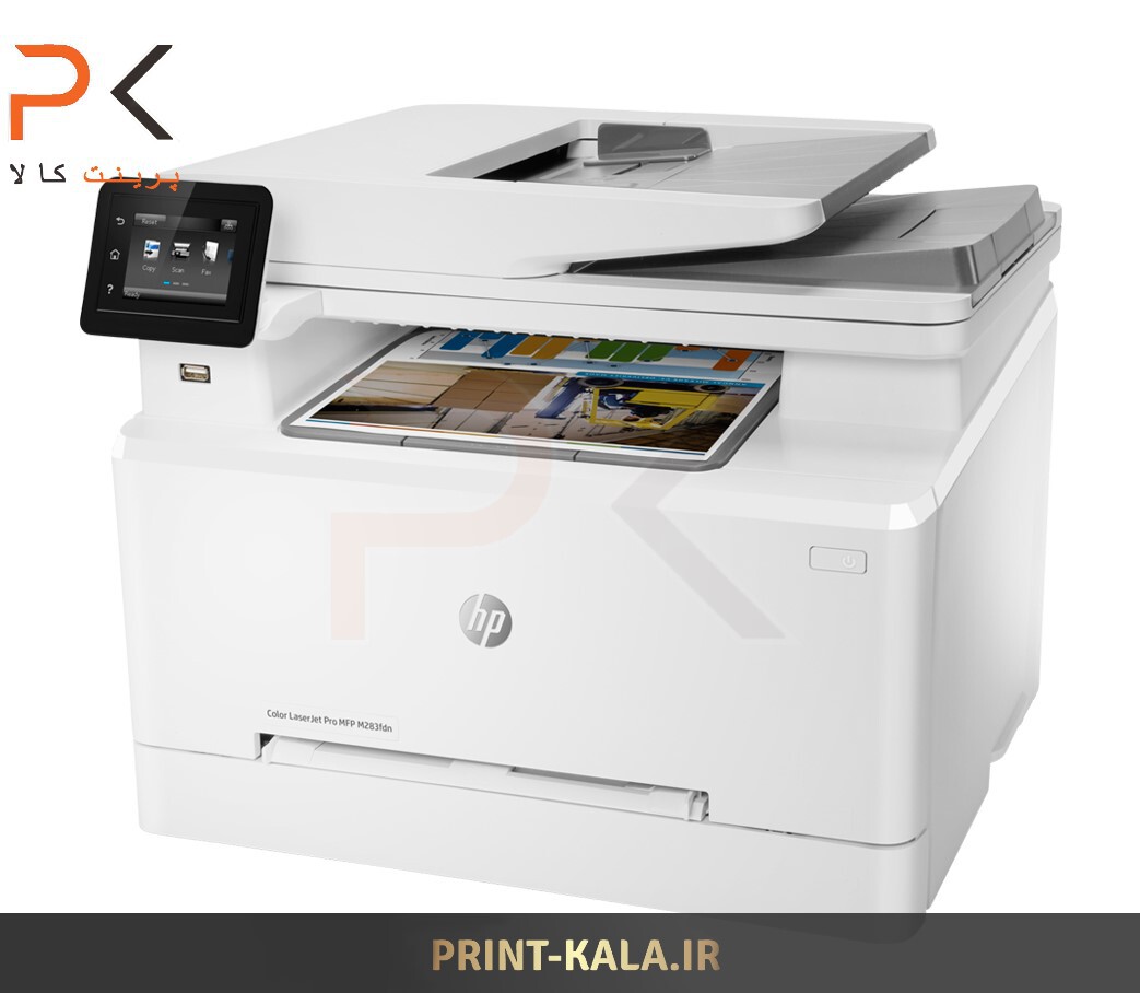  پرینتر چندکاره لیزری رنگی اچ پی مدل Color LaserJet Pro MFP M283fdn 