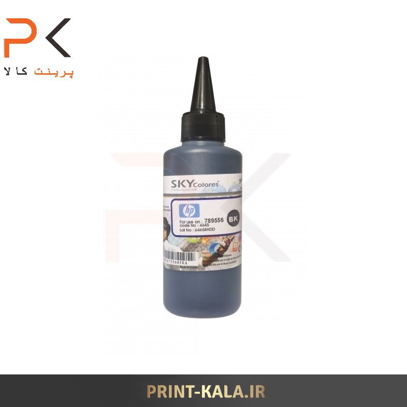  جوهر پرینتر مشکی SKY 100ml برای پرینترهای اچ پی 