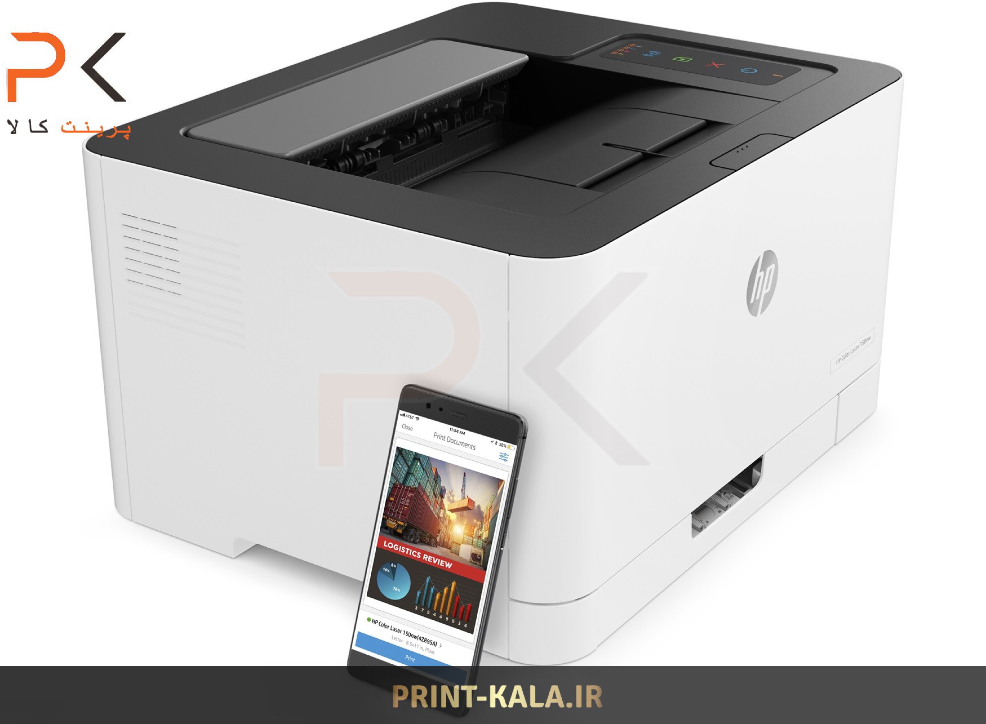  پرینتر رنگی لیزری اچ پی مدل LaserJet 150nw 