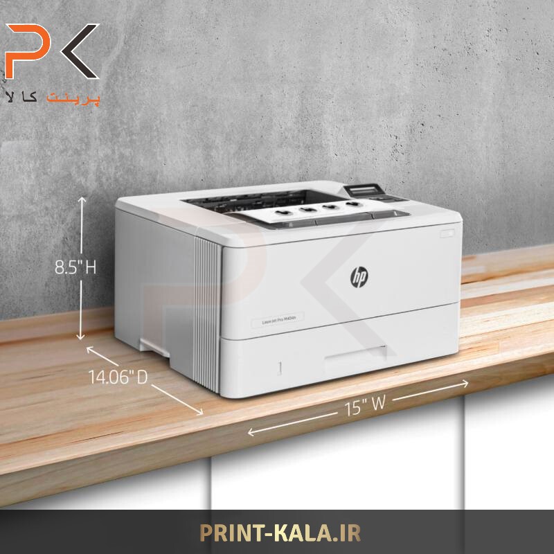  پرینتر لیزری اچ پی مدل LaserJet Pro M404dn 