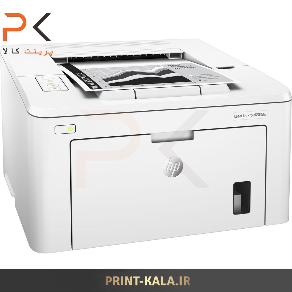  پرینتر لیزری اچ پی مدل LaserJet Pro M203dn 