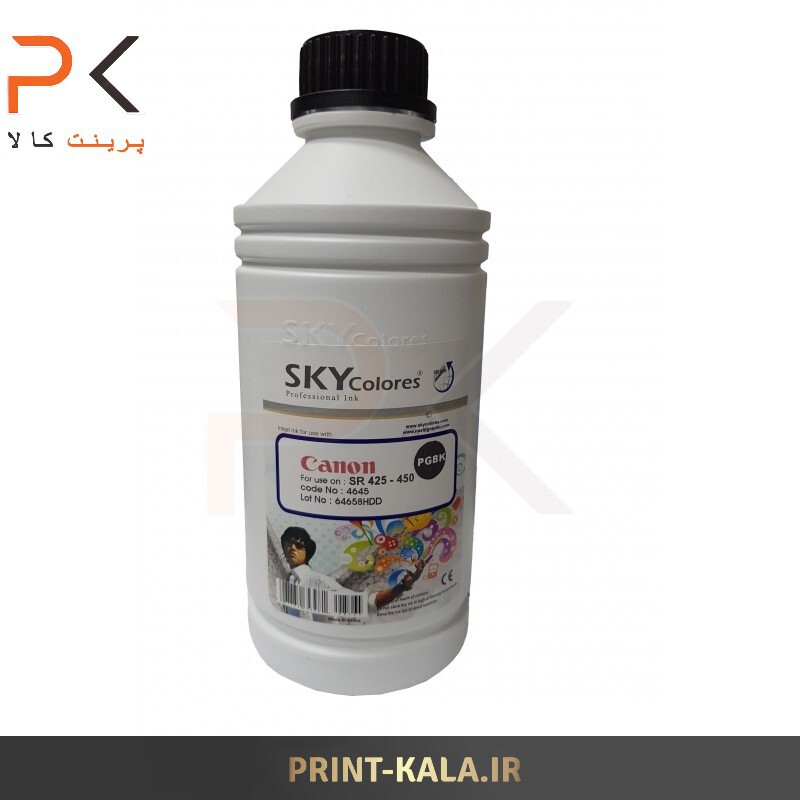  جوهر پرینتر مشکی ( پیگمنت ) SKY 1000ml برای پرینترهای کانن 