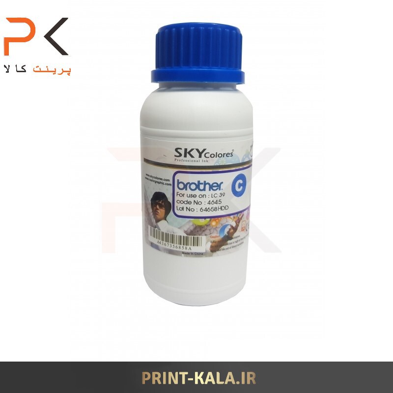  جوهر پرینتر آبی ( فیروزه ای C ) SKY 200ml برای پرینترهای برادر 