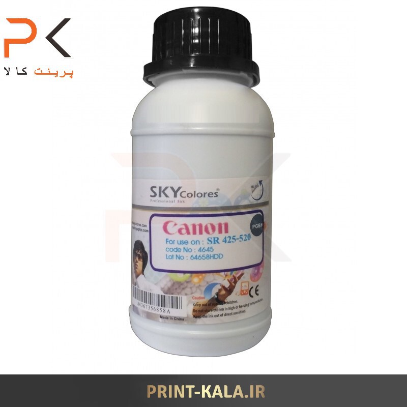  جوهر پرینتر مشکی ( پیگمنت ) SKY 200ml برای پرینترهای کانن 