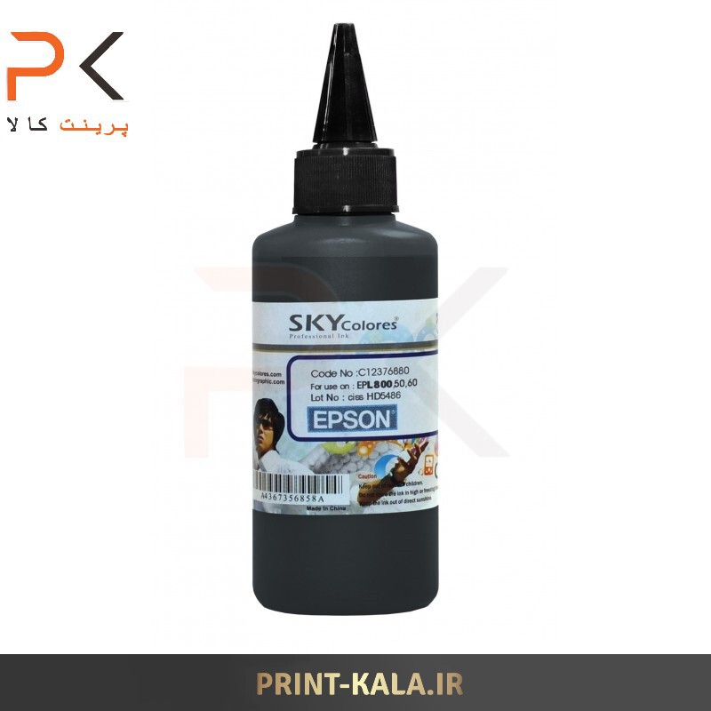  جوهر پرینتر مشکی SKY 100ml برای پرینترهای اپسون 