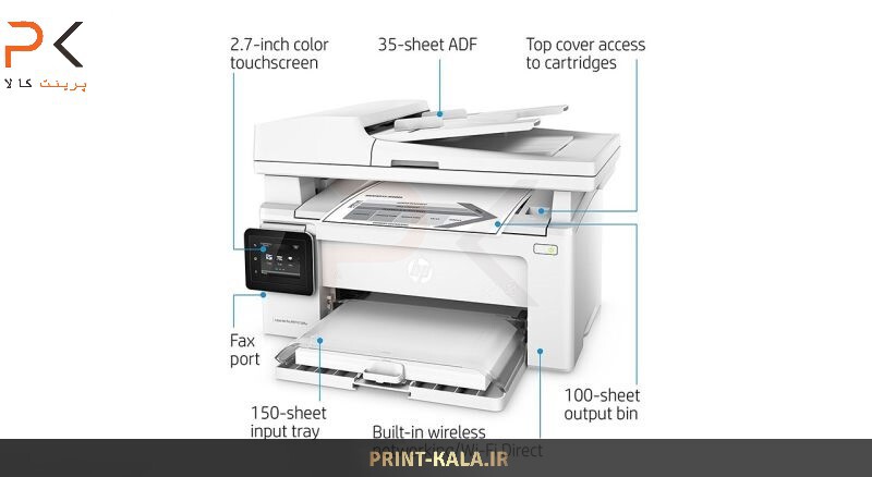  پرینتر چندکاره لیزری اچ پی مدل LaserJet Pro MFP M130a 