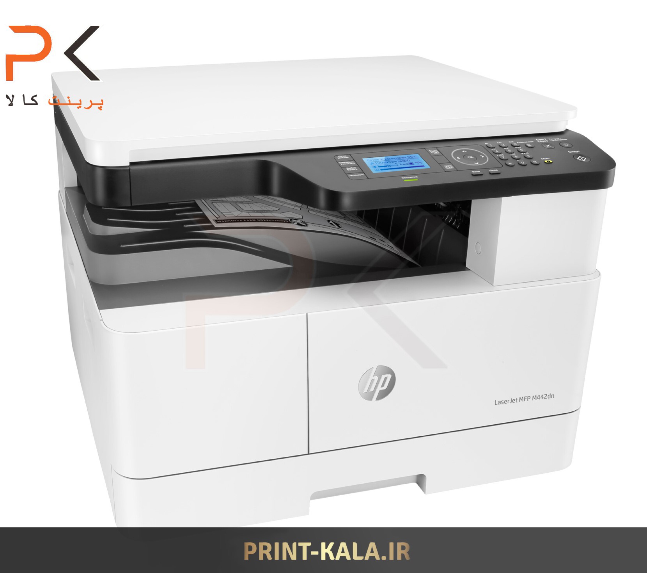  پرینتر چندکاره لیزری اچ پی مدل LaserJet Pro M442dn 